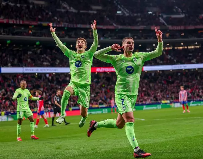 La tremenda celebración del Barça tras remontar al Atlético