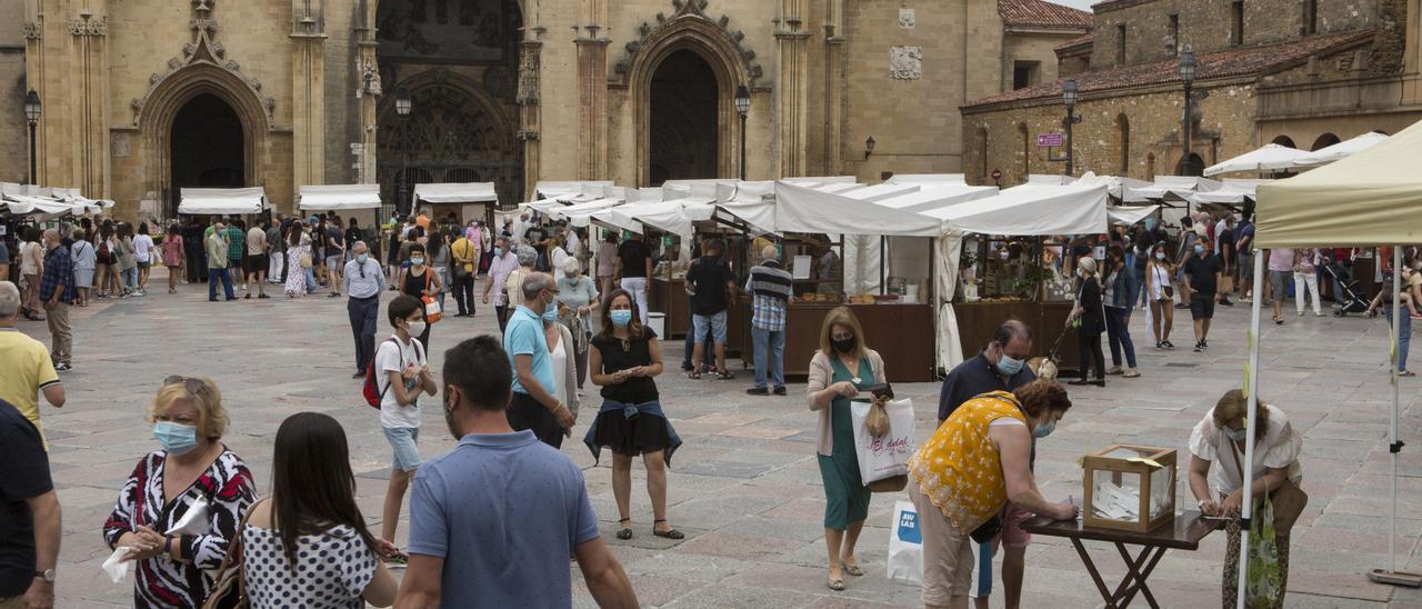 El mercado ecológico en la Catedral