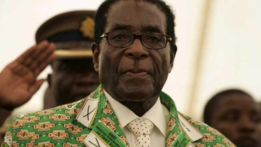 El presidente de Zimbabue, Robert Mugabe.