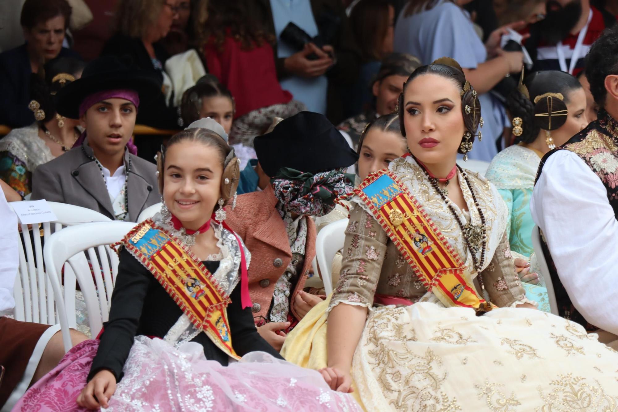 Las comisiones el Marítim, protagonistas en el Homenaje a la Senyera