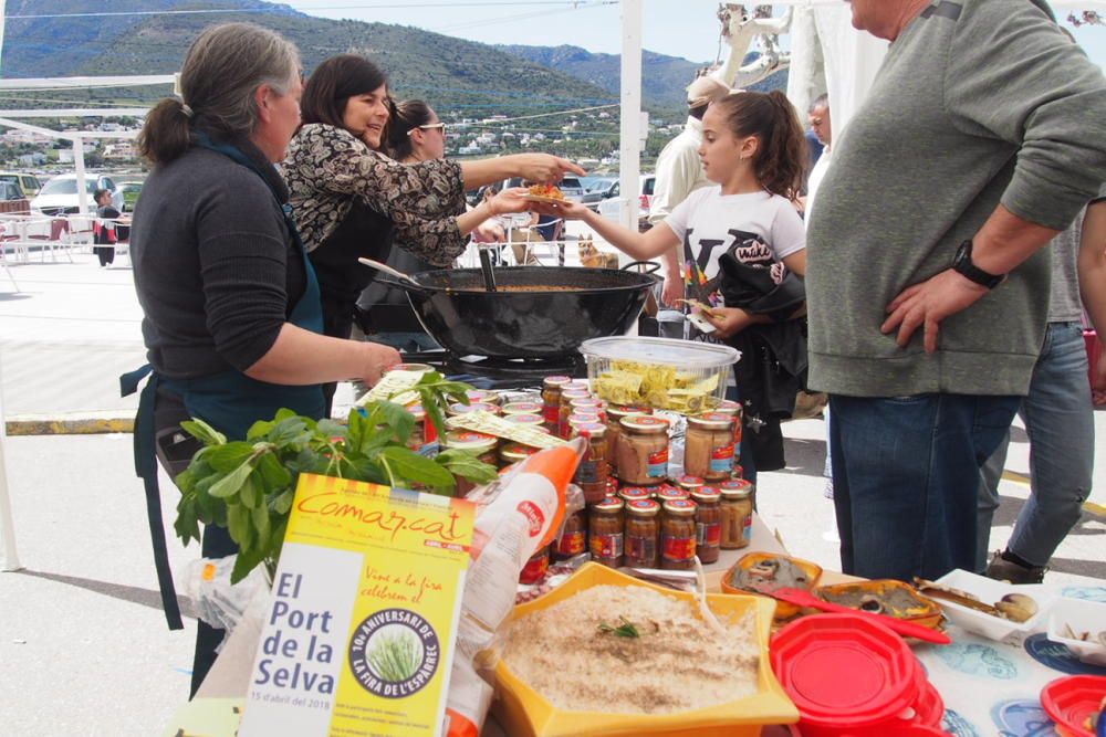 Fira de l''espàrrec a Port de la Selva