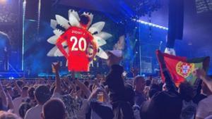 Imagen del concierto de Oasis de ayer