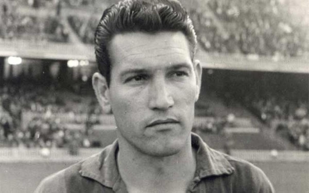 El mítico Juanito Segarra, el Gran Capitán del FC Barcelona. Ganó seis Copas entre 1951 y 1963