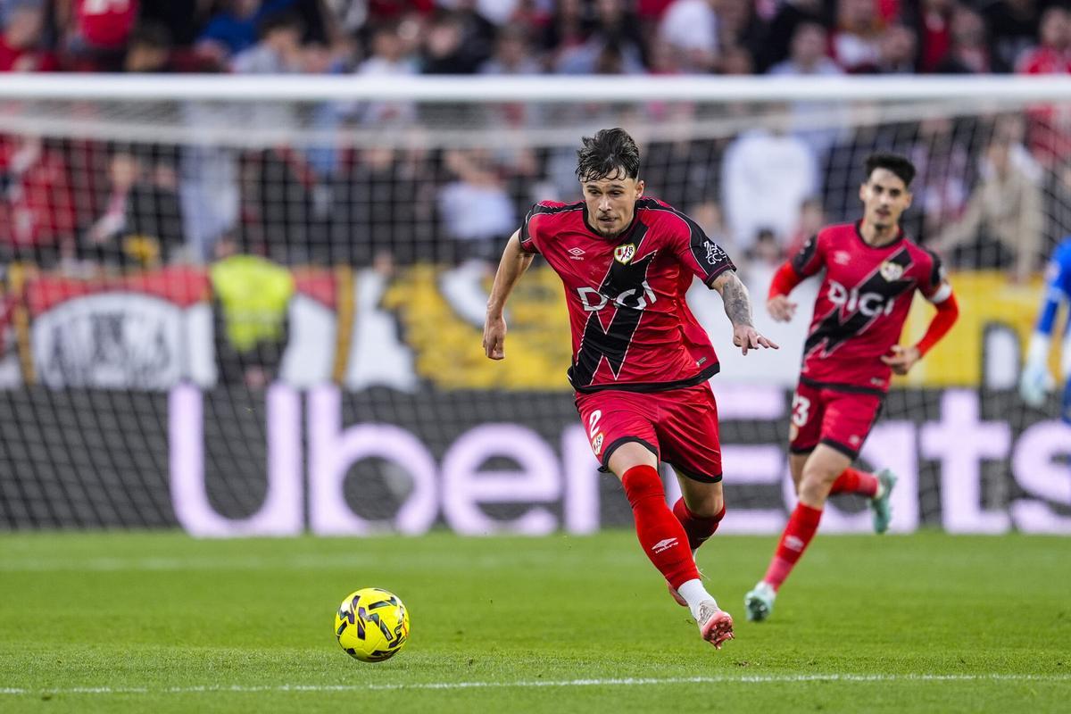 Una imagen del Sevilla FC - Rayo Vallecano.