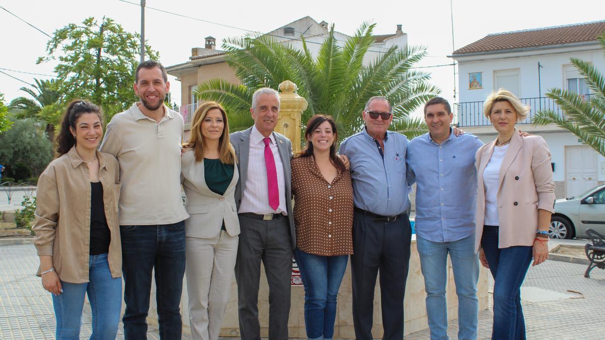 Presentación del programa del PSOE en las Navas del Selpillar.