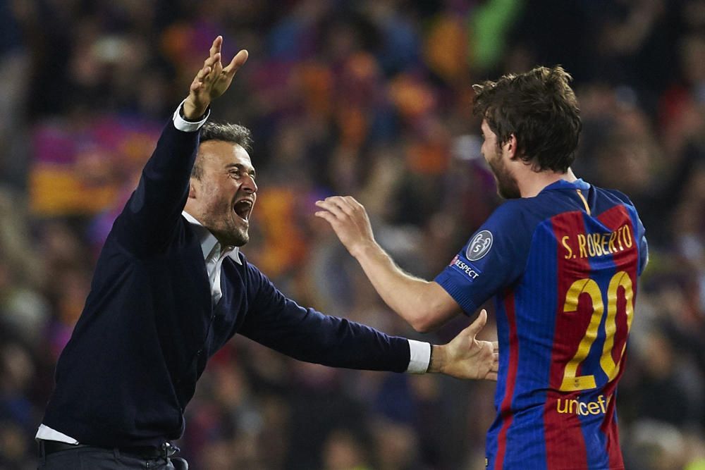 La trayectoria de Luis Enrique como entrenador