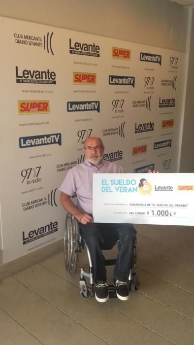 Premiados con el 'Sueldo del verano' de Levante-EMV