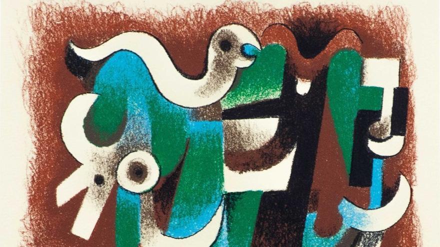 Abstracción americana, Carlos Mérida