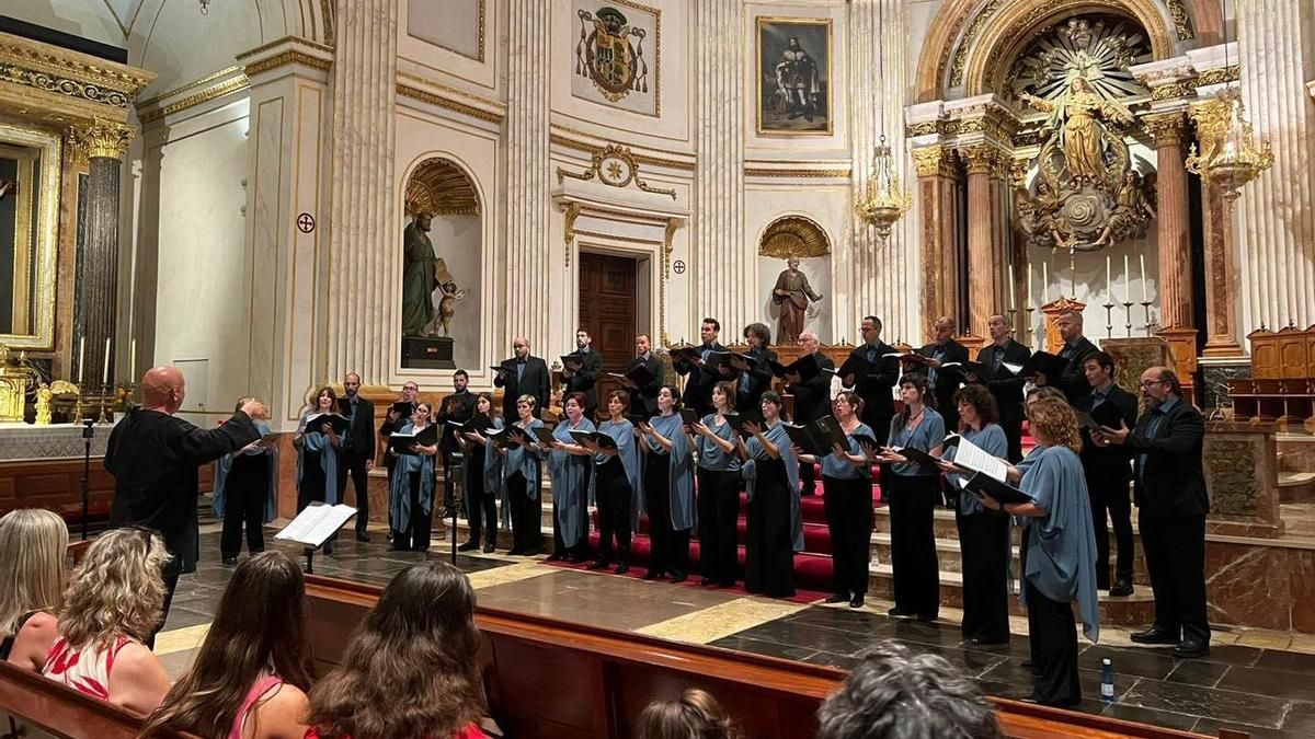 Foto de la edición del año pasado del festival de corales de Segorbe.