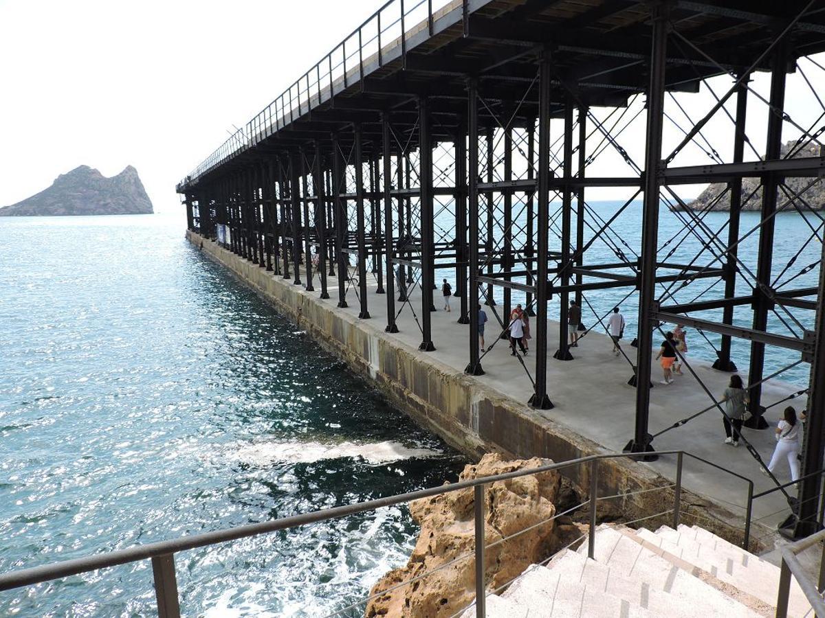 La restauración del Embarcadero de Hornillo de Águilas, en imágenes
