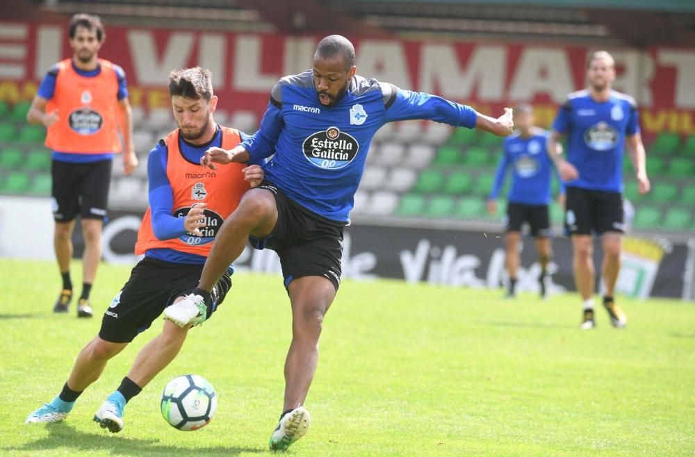 Entrenamiento del Deportivo en Vilalba 8 de agosto