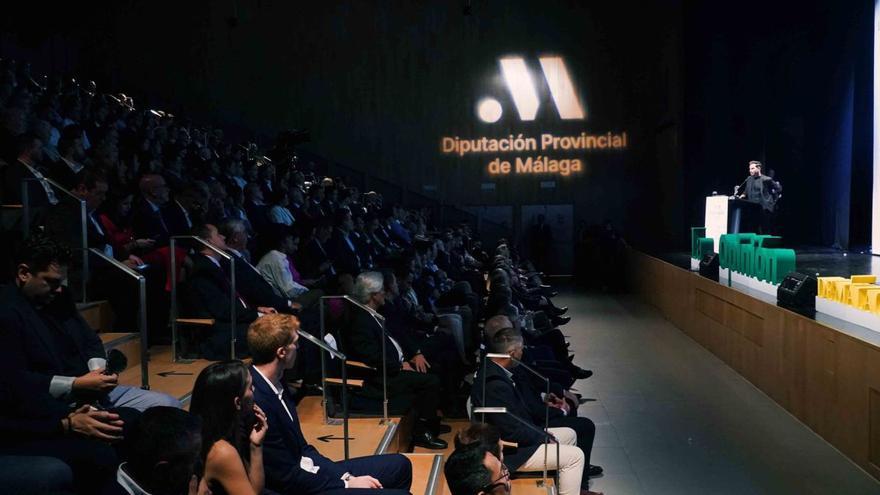 El Auditorio Edgar Neville de la Diputación congregó a cuatrocientos invitados en la gala de los premios de La Opinión de Málaga.