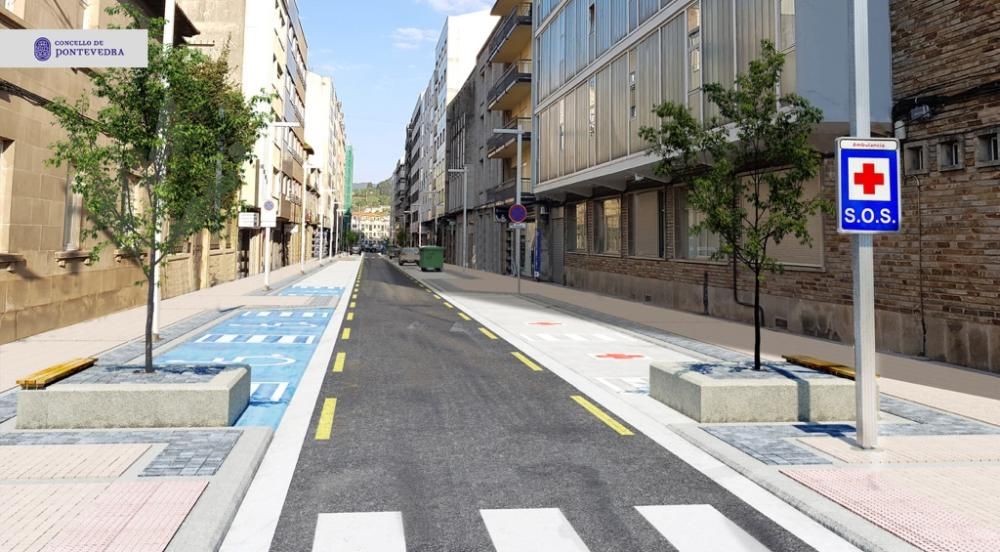 Urbanismo en Pontevedra | Así será la calle Martín Echegaray