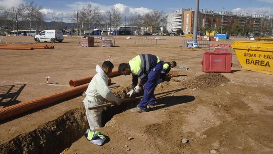 La trastienda de la Feria, en obras