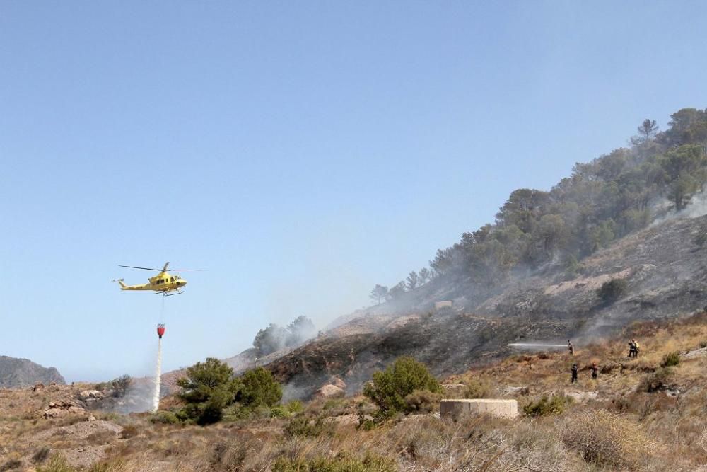 Incendio en Portman