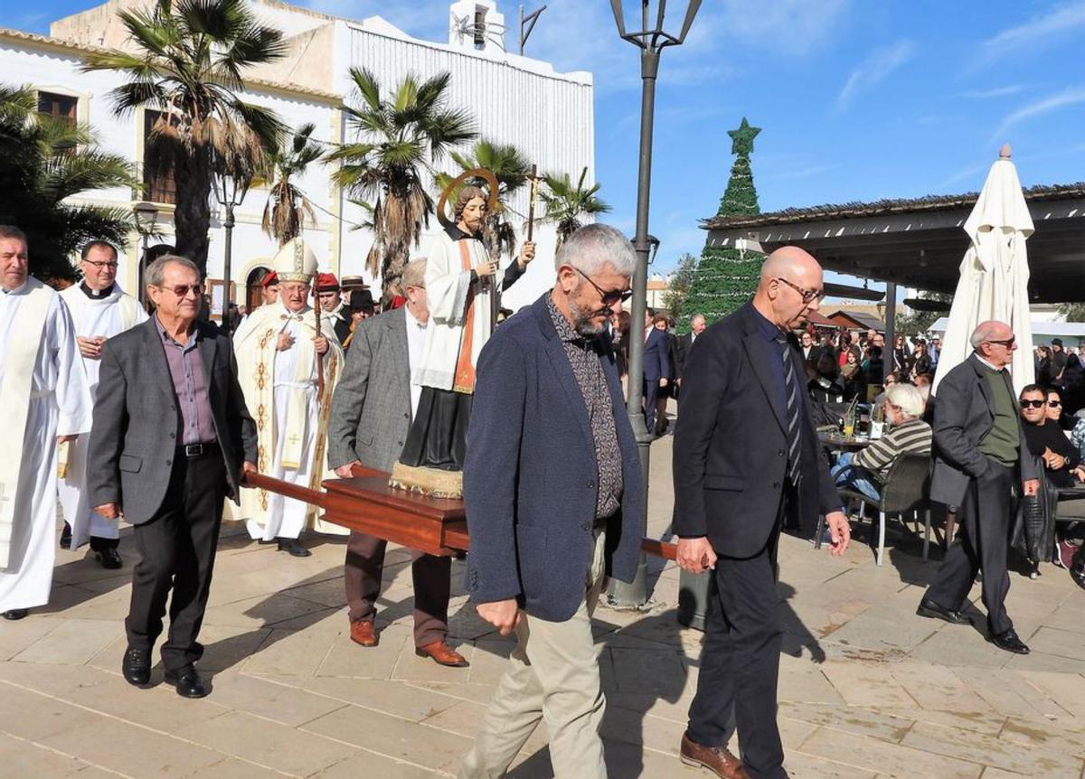 Imagen de archivo de la procesión de Sant Francesc. | C.C.