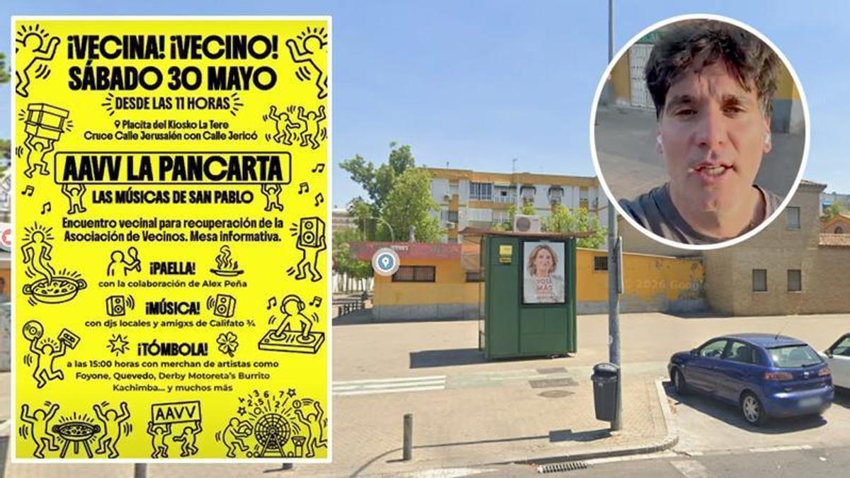 Vídeo | Rancio reivindica la "Sevilla de los barrios" en San Pablo