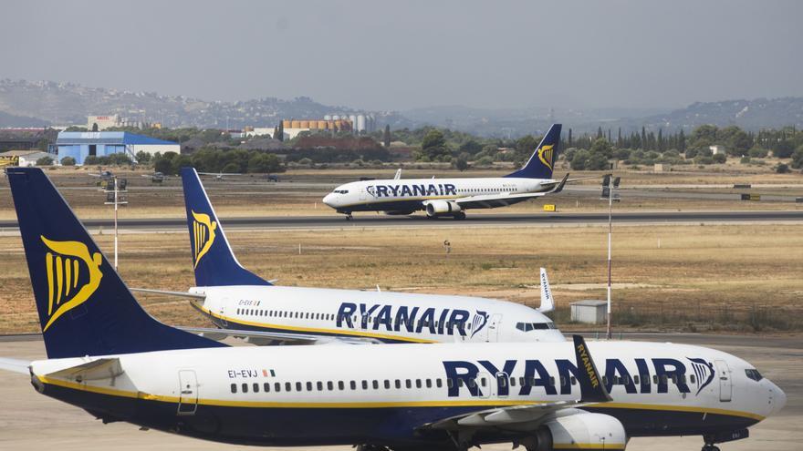 Ryanair incrementará este verano en medio millón sus pasajeros en rutas con Valencia