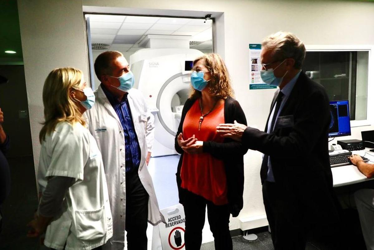 La presidenta Armengol ha visitado hoy Son Espases.