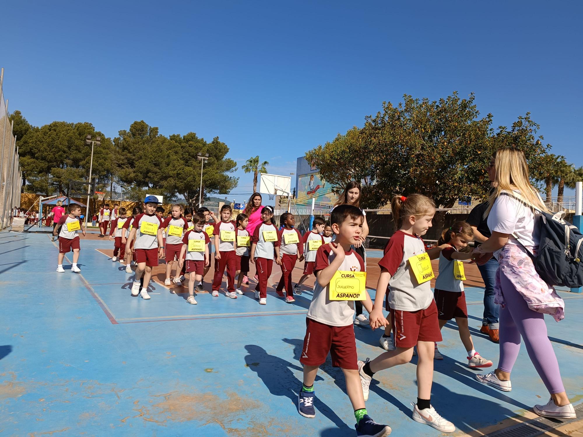 El Colegio Sant Vicenç de Paül de Cas Capiscol organiza la Jornada Solidaria a favor de ASPANOB