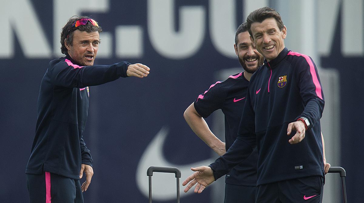 El tècnic del Barça analitza la situació del seu equip de cara a la visita del PSG.