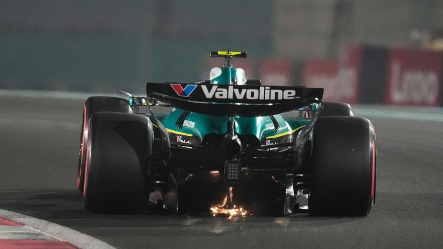 Alonso y Sainz saldrán sexto y duodécimo en el GP de de Abu Dabi