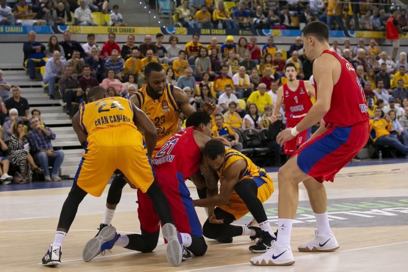 26.10.18. Las Palmas de Gran Canaria. Baloncesto Euroliga temporada 2018-19. Herbalife Gran Canaria - CSKA Moscú. Gran Canaria Arena. Foto Quique Curbelo  | 26/10/2018 | Fotógrafo: Quique Curbelo