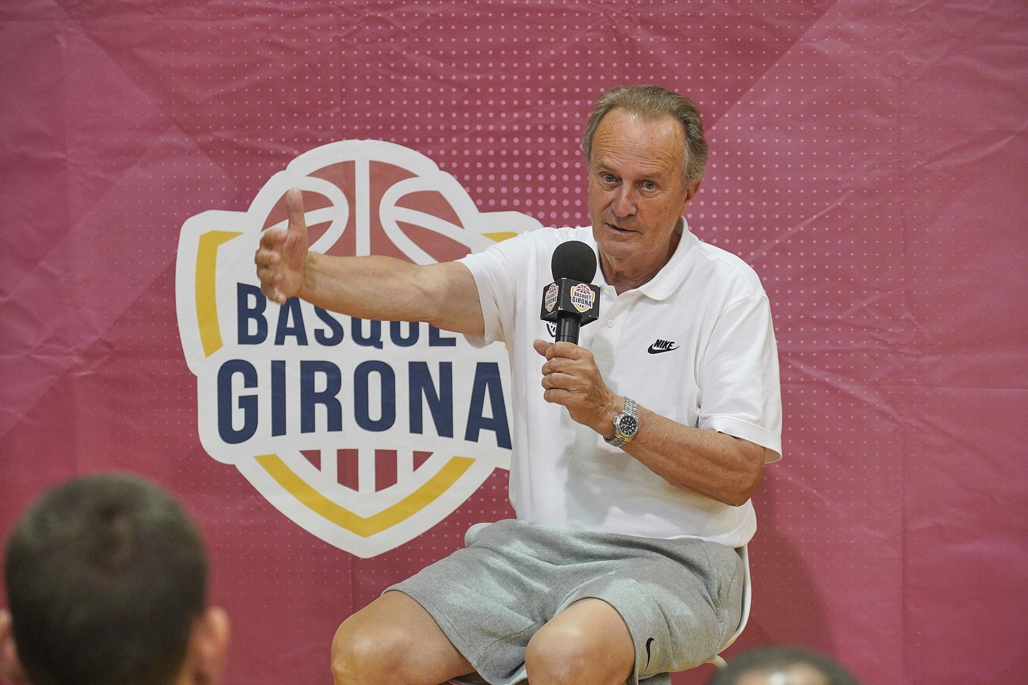 Presentació d'Aíto García Reneses com a nou entrenador del Bàsquet Girona