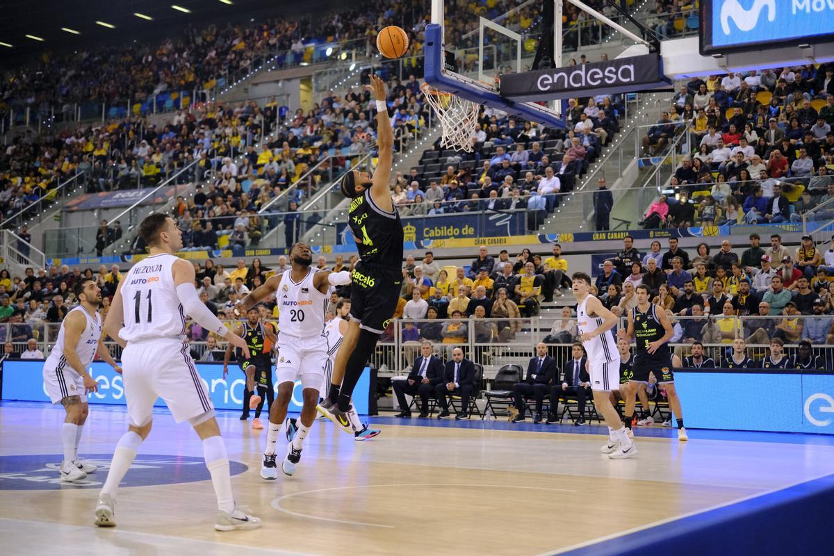 Baloncesto: Granca-Real Madrid | 02/03/2025  | 02/03/2025 | Fotógrafo: José Carlos Guerra