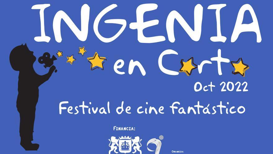 El cartel de la primera edición del festival de cine &#039;Ingenia en corto&#039;