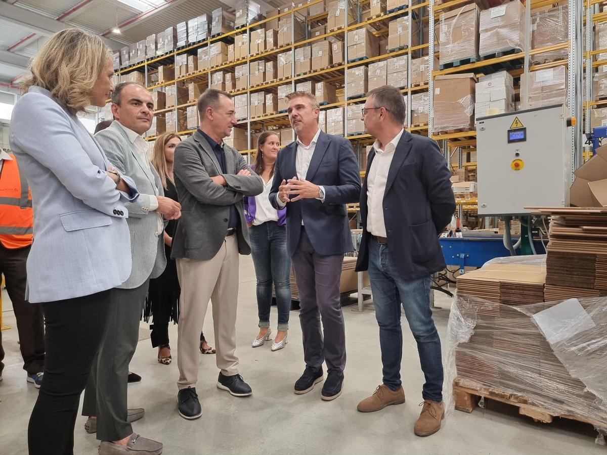 Visita a las instalaciones del Grupo Improving en Riba-roja.