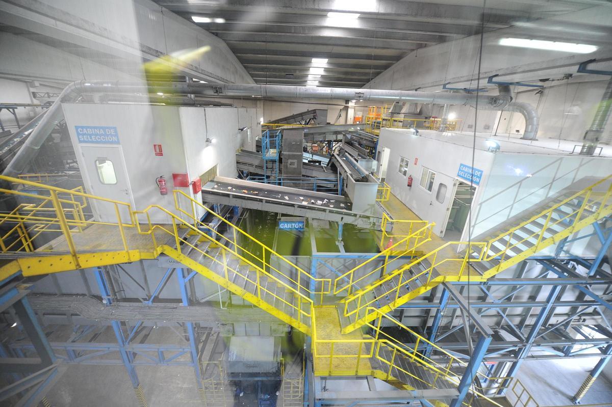Interior de la planta de residuos de Cañada Hermosa (FOTO DE ARCHIVO).