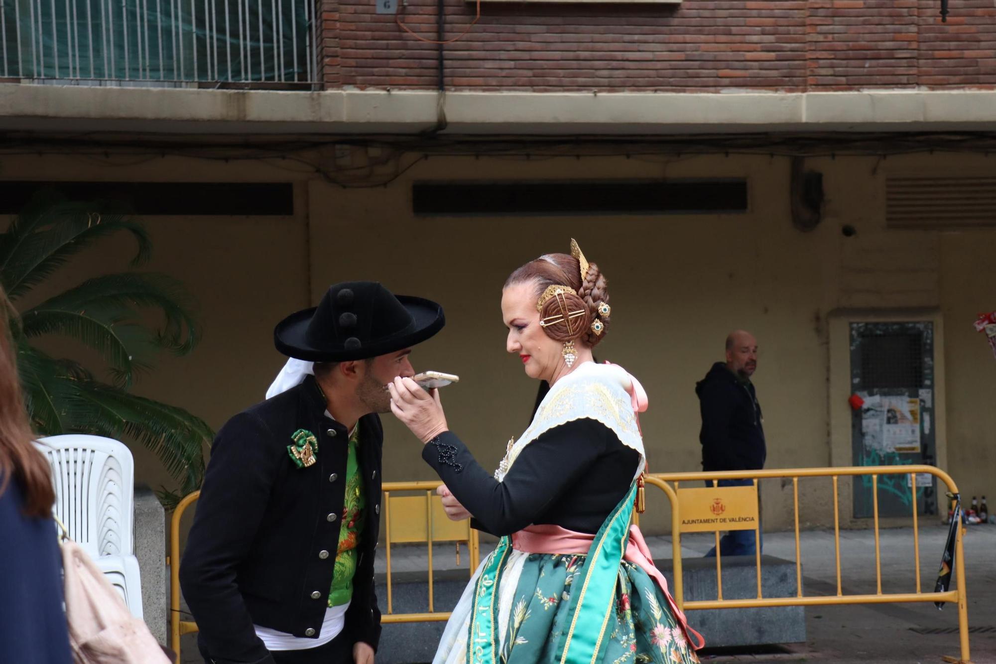 Las comisiones el Marítim, protagonistas en el Homenaje a la Senyera