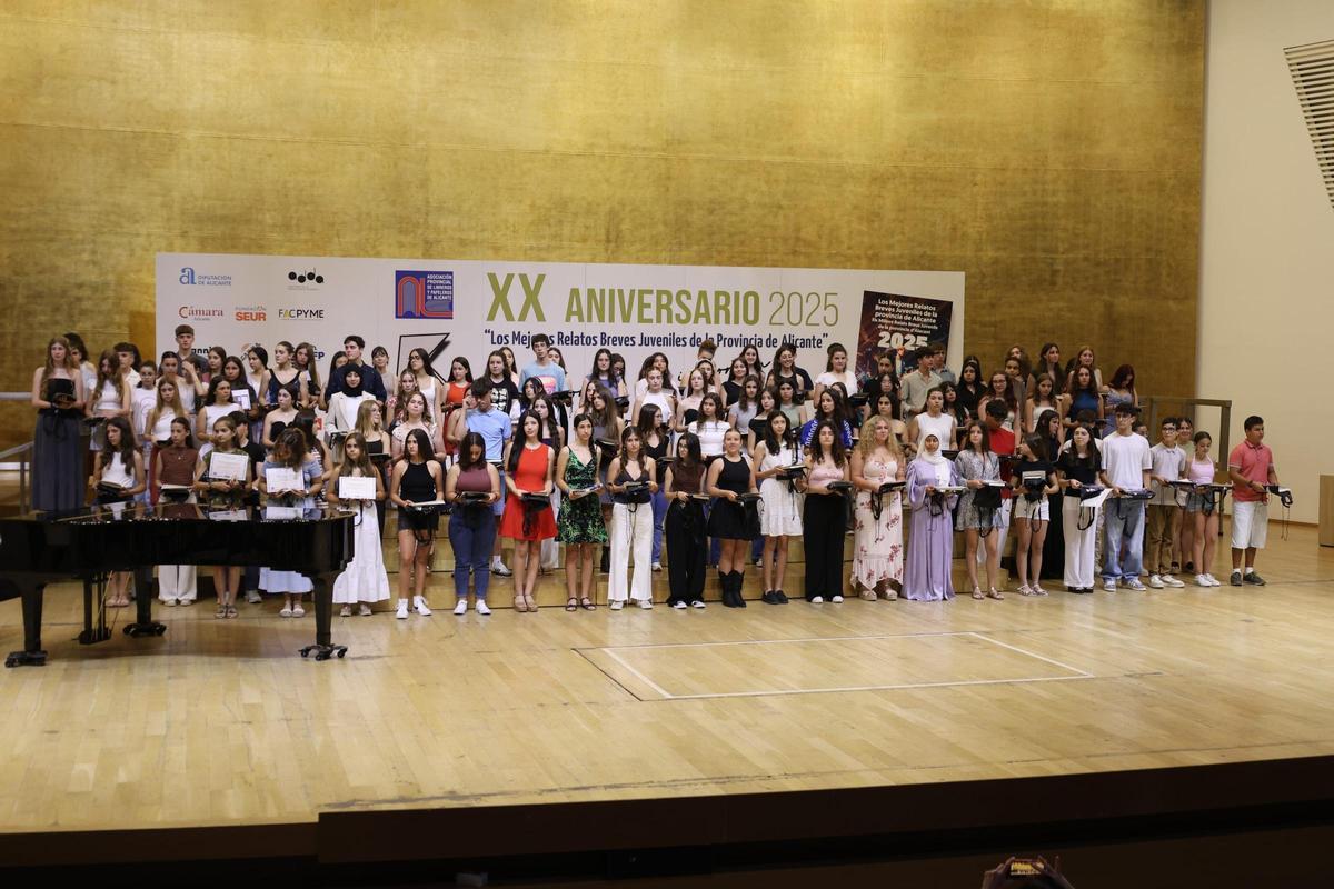 Imagen de los premiados en la pasada edición del certamen