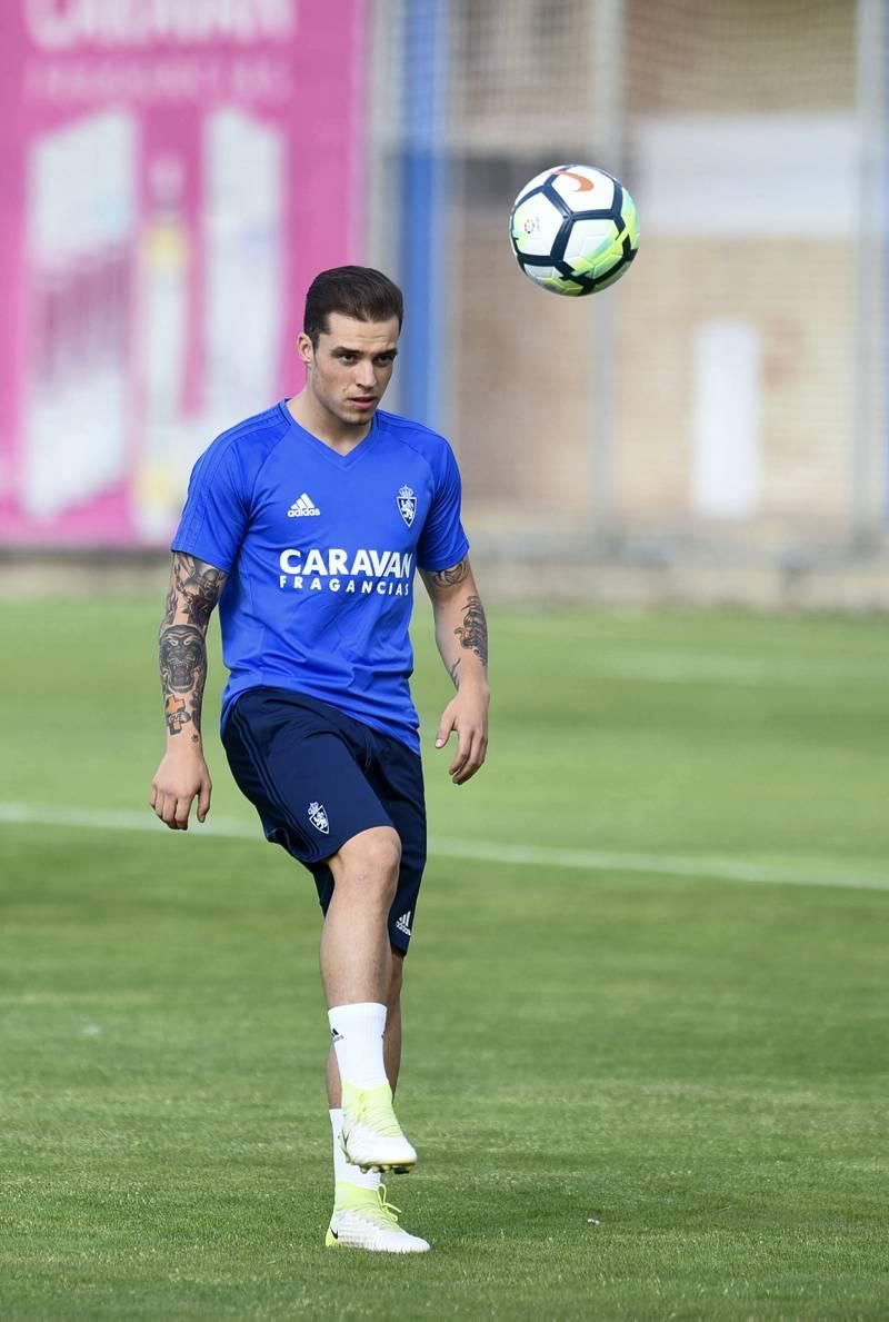 Primer entrenamiento del Real Zaragoza