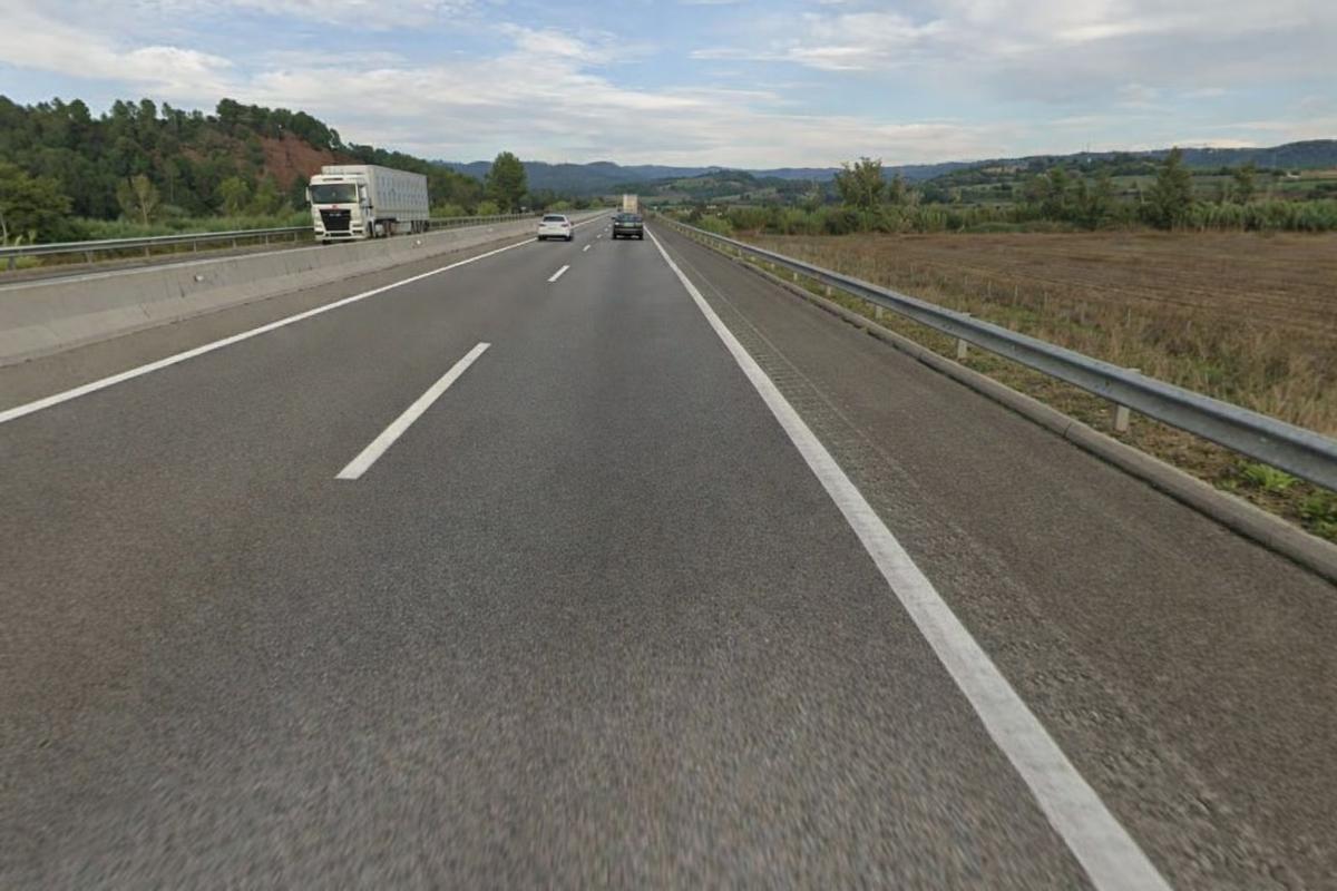 L'accident s'ha produït a l'Eix Transversal en sentit Vic i en un tram de recta