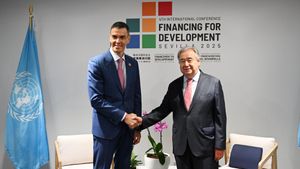 SEVILLA (ESPAÑA), 30/06/2025.- El presidente del Gobierno, Pedro Sánchez, ha mantenido este lunes un encuentro con el secretario general de Naciones Unidas, António Guterres, con motivo de la IV Conferencia Internacional sobre la Financiación para el Desarrollo de Naciones Unidas, en el Palacio de Congresos y Exposiciones de Sevilla (Fibes). EFE/Moncloa/Borja Puig de la Bellacasa / SOLO USO EDITORIAL/SOLO DISPONIBLE PARA ILUSTRAR LA NOTICIA QUE ACOMPAÑA (CRÉDITO OBLIGATORIO). SOLO USO EDITORIAL/SOLO DISPONIBLE PARA ILUSTRAR LA NOTICIA QUE ACOMPAÑA (CRÉDITO OBLIGATORIO)