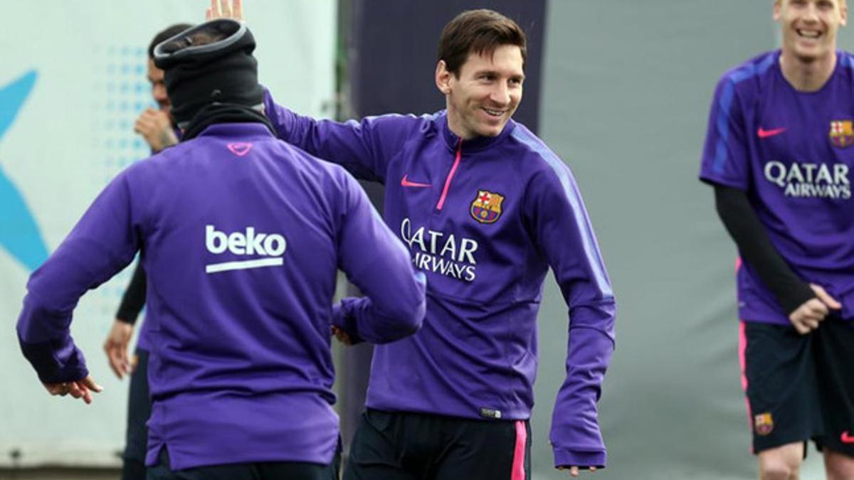 El Barcelona ya prepara el partido contra el Villarreal