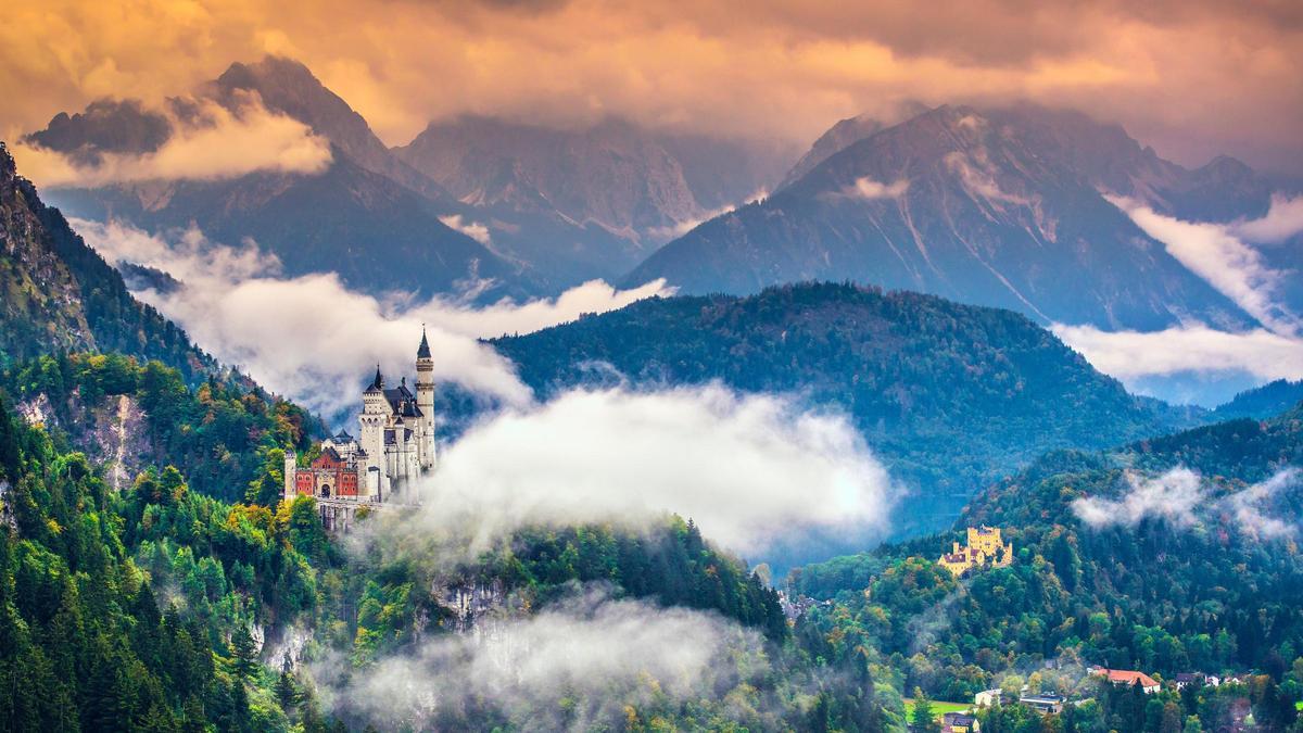 Castillo de Neuschwanstein, Baviera, Alemania