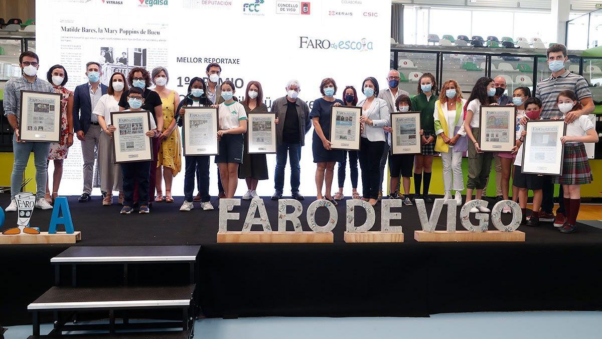 La gala de la pasada edición de Faro da Escola, en el Pabellón de Navia