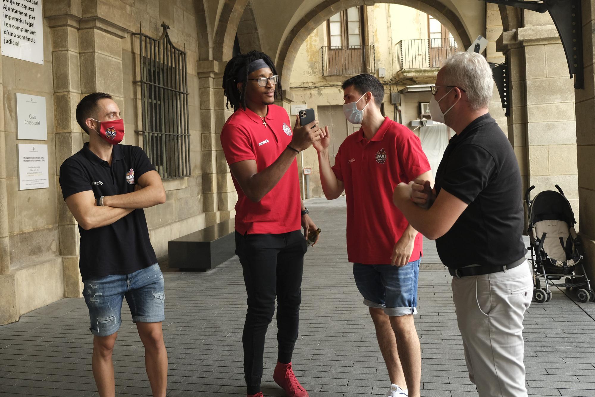 L'Ajuntament rep el Baxi després de guanyar la Lliga Catalana