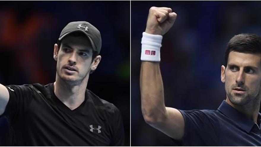 Murray y Djokovic se juegan el número uno del tenis mundial