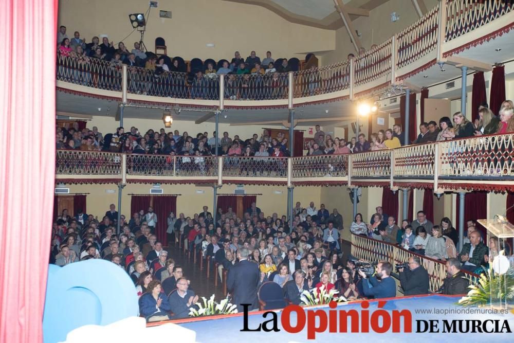 Presentación candidatura PP en Caravaca