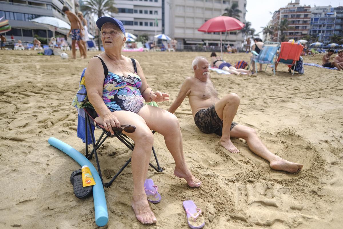 Jornada de playa en Las Canteras