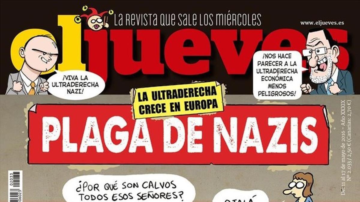 portada de la revista el jueves