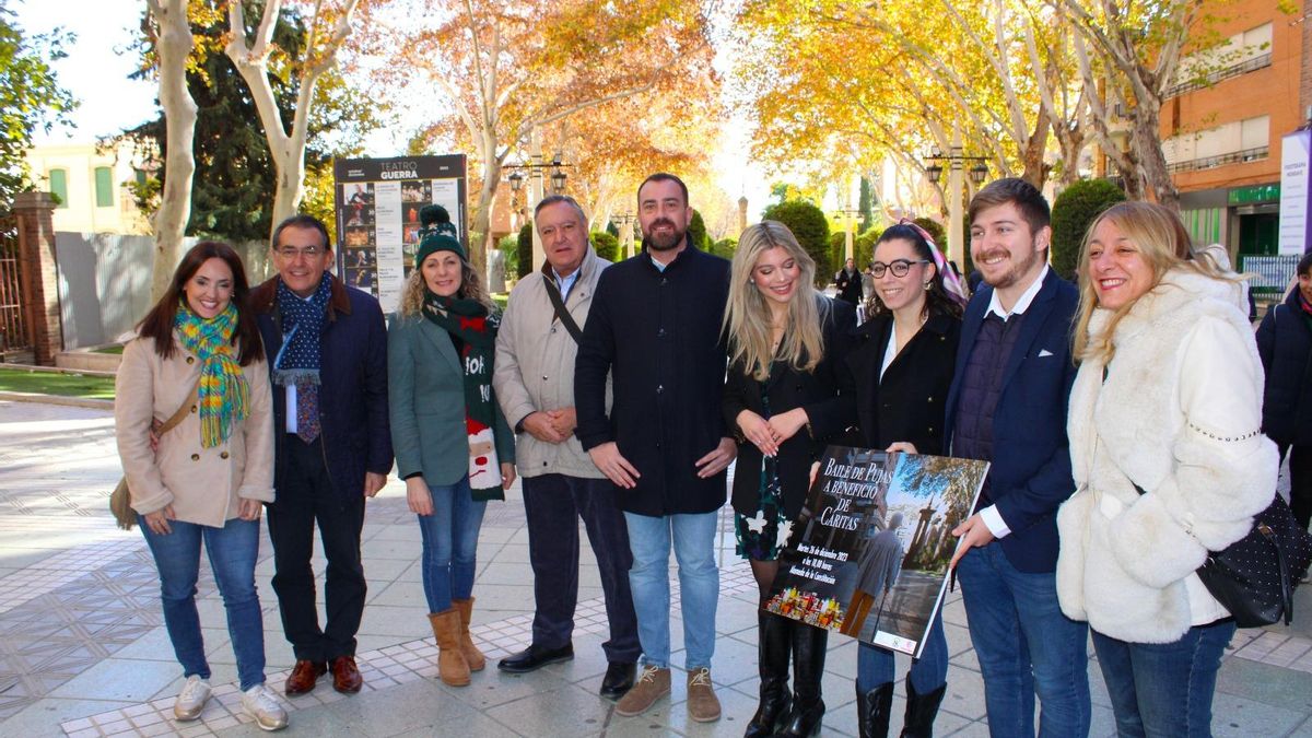 Presentación del 'Baile de pujas' solidario.