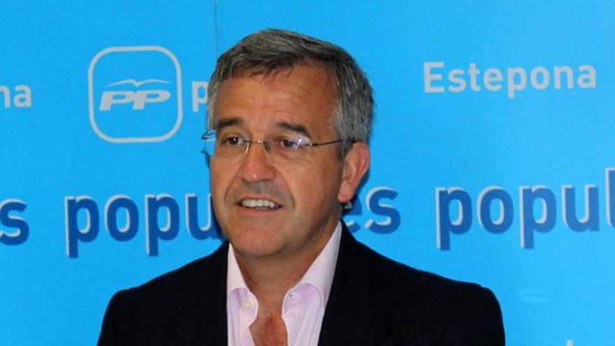 José María García Urbano, durante la rueda de prensa.