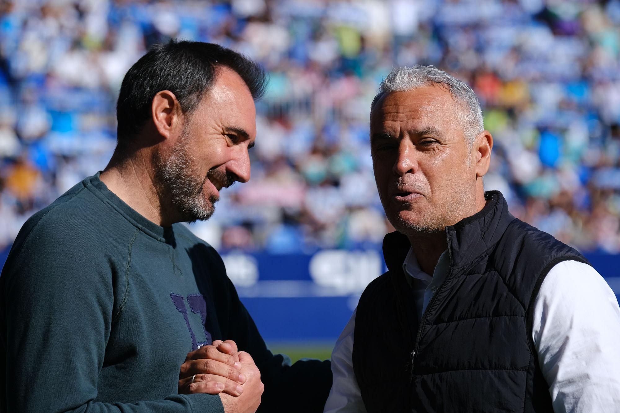 Una imagen del Málaga CF - Atlético Baleares en La Rosaleda.