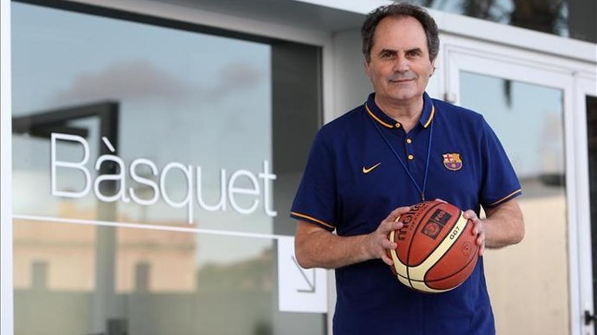 Alfred Julbe posó para SPORT en la Ciutat Esportiva del Barça