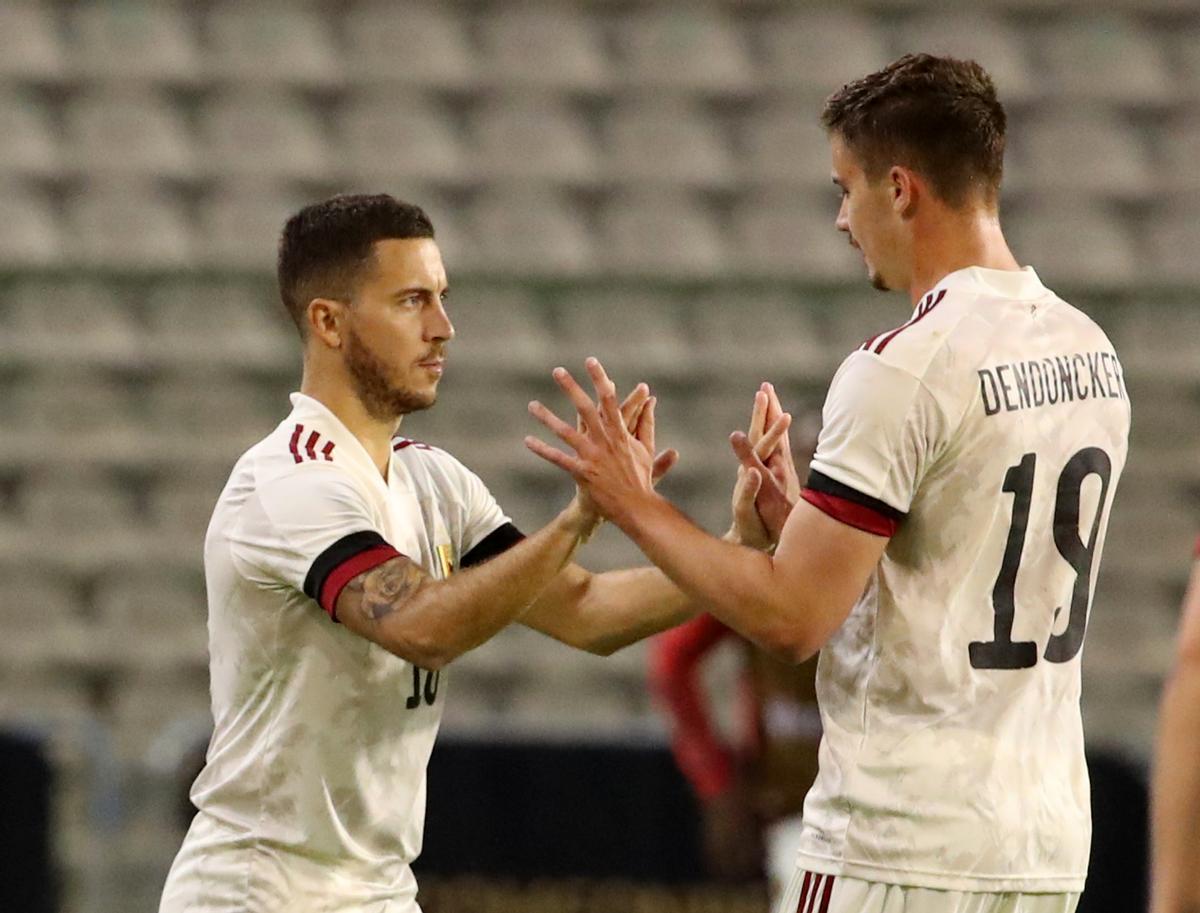 Eden Hazard y Leander Dendoncker.